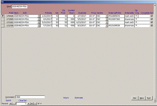 Manufacturing Database Program Arlington Texas