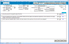 Audit Survey Questionnaire system