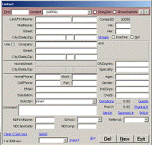 Charity Donor Tracking system