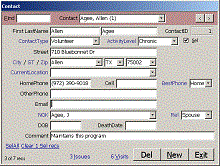 Church ministry volunteer system