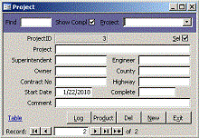 System tracks inventory of highway construction materials