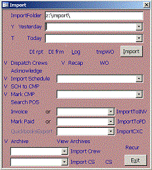 Store Building Maintenance Schedule system