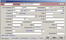 Trucking company Human Resources HR system