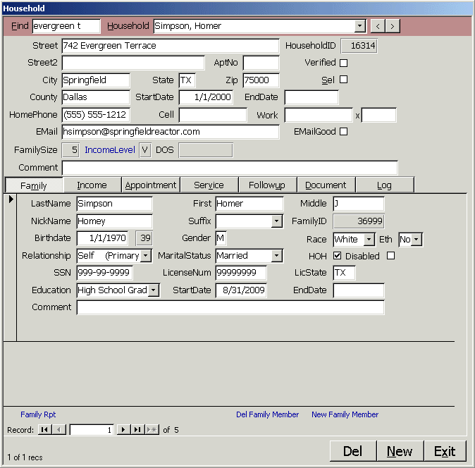 Nonprofit Social Service Charity application