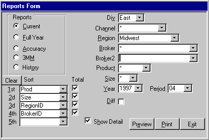 Report Form